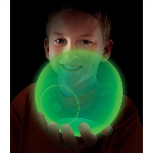 Világító Tiny Glo Wubble, 30 cm - zöld