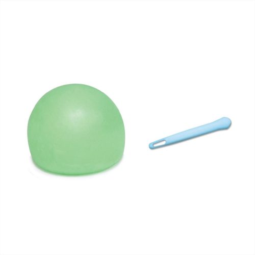 Világító Tiny Glo Wubble, 30 cm - zöld