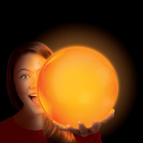 Világító Tiny Glowzilla Wubble, 30 cm - neon narancs