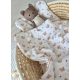 Infantilo NiKiDs takaró és párna babakocsiba, bölcsőbe -teddy bear