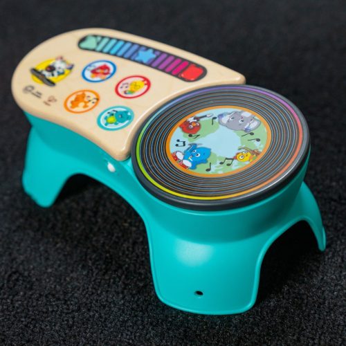 BABY EINSTEIN Zenélő játék Gramofón DJ Discovery Magic Touch HAPE 6 hó+