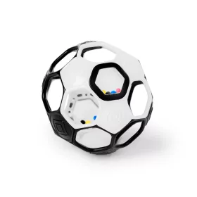   OBALL RATTLE GOALS csörgő focilabda 10 cm fekete-fehér 0hó+