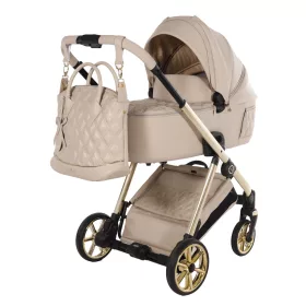   Junama ELLEGANTE Art Deco multifunkciós babakocsi - 02 beige