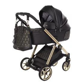  Junama ELLEGANTE Art Deco multifunkciós babakocsi - 06 black