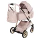 Junama ELLEGANTE Art Deco multifunkciós babakocsi - 01 pink