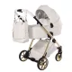 Junama ELLEGANTE Art Deco multifunkciós babakocsi - 04 white