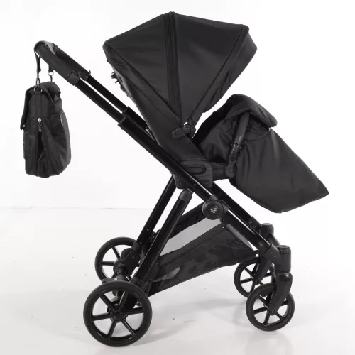 Junama ELLEGANTE  multifunkciós babakocsi - 05 black