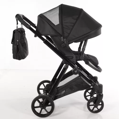 Junama ELLEGANTE  multifunkciós babakocsi - 05 black