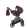 Junama ELLEGANTE  multifunkciós babakocsi - 08 brown