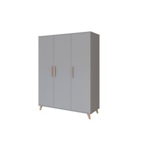 Faktum Flip Grey 3 osztású szekrény