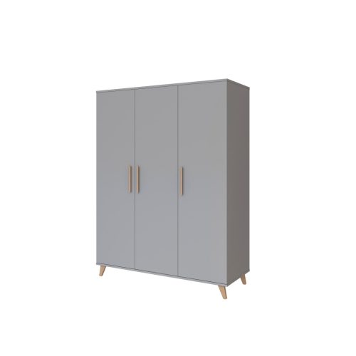 Faktum Flip Grey 3 osztású szekrény