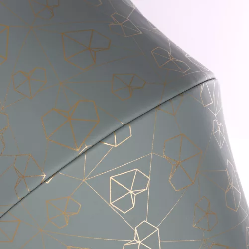 Junama Diamond Heart multifunkciós babakocsi - 03 green+gold