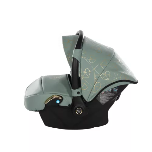 Junama Diamond Heart multifunkciós babakocsi - 03 green+gold