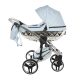 Junama Diamond Heart 3in1 multifunkciós babakocsi - 08 light blue+silver