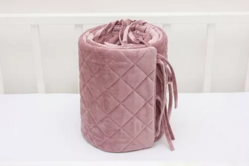 Velvet rácsvédő - 210 cm - rose