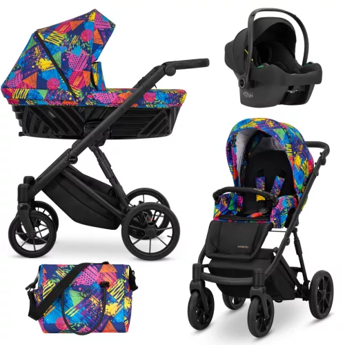 Kunert IVENTO többfunkciós babakocsi - Colors Impresion