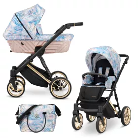   Kunert IVENTO Premium többfunkciós babakocsi - Pastel Grass