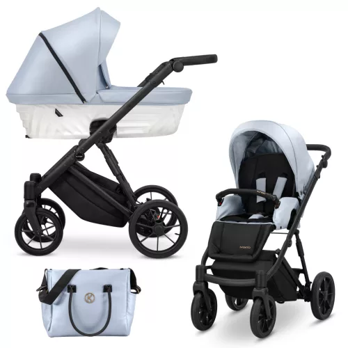 Kunert IVENTO többfunkciós babakocsi - Eco Baby Blue Metalic