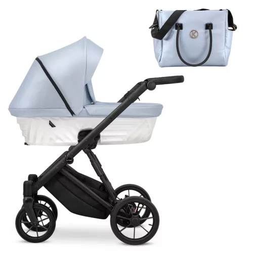 Kunert IVENTO többfunkciós babakocsi - Eco Baby Blue Metalic