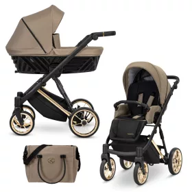   Kunert IVENTO Premium többfunkciós babakocsi - Caramell Machiato