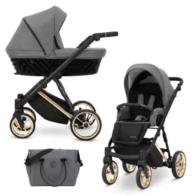   Kunert IVENTO Premium többfunkciós babakocsi - Deep Graphite