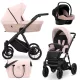 Kunert IVENTO többfunkciós babakocsi - Smoky Pink