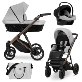   Kunert IVENTO Chocolate 2in1 többfunkciós babakocsi - Eco Dove Grey
