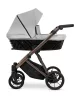 Kunert IVENTO Chocolate 2in1 többfunkciós babakocsi - Eco Dove Grey