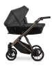 Kunert IVENTO Chocolate 2in1 többfunkciós babakocsi - Eco Black Pearl