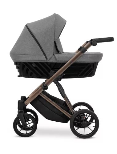 Kunert IVENTO Chocolate 2in1 többfunkciós babakocsi - Deep Graphite