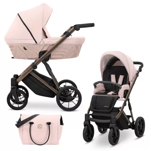 Kunert IVENTO Chocolate 2in1 többfunkciós babakocsi - Smoky Pink