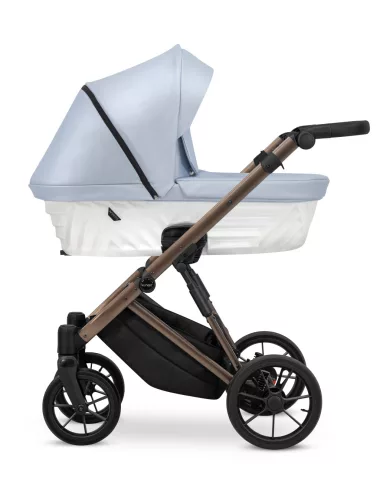 Kunert IVENTO Chocolate 2in1 többfunkciós babakocsi - Eco Baby Blue Metalic