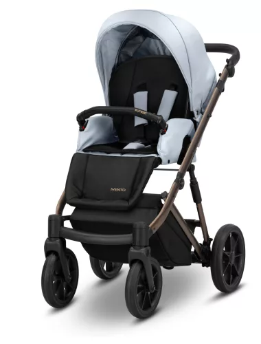 Kunert IVENTO Chocolate 2in1 többfunkciós babakocsi - Eco Baby Blue Metalic