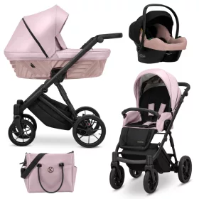 Kunert IVENTO többfunkciós babakocsi - Eco Pink Metalic