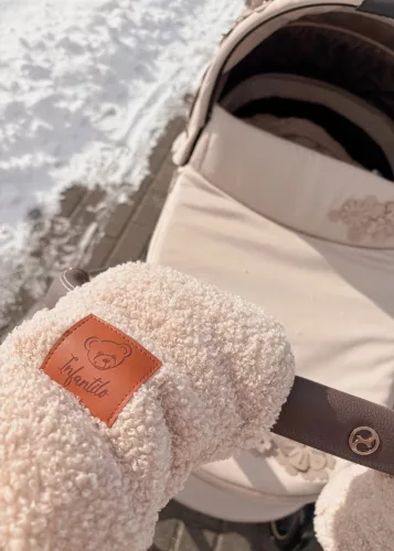 NiKiDs Infantilo babakocsi kesztyű - beige