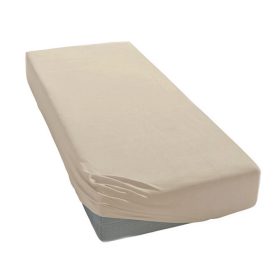 Pamut, gumisl lepedő 60x120 cm - bézs