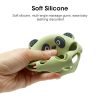 NiKiDs szilikon fogzást segítő rágóka BPA-mentes Panda Baby Green