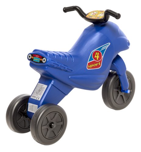 Műanyag Super Bike 4 medium kismotor - kék