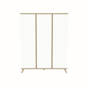 Faktum Sienna White 3 osztású szekrény