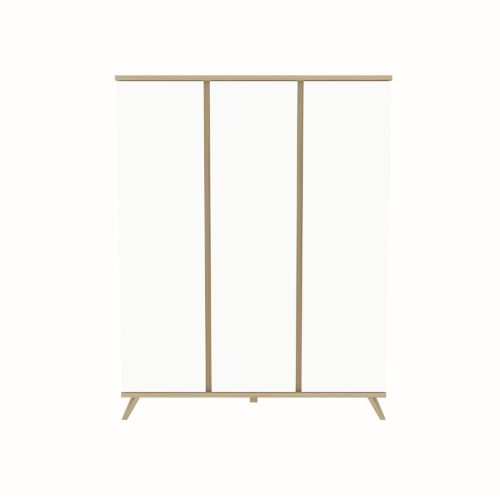 Faktum Sienna White 3 osztású szekrény