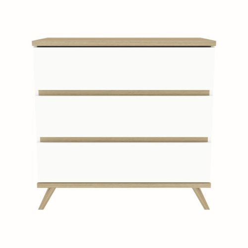 Faktum Sienna White komód + toldalék komódhoz