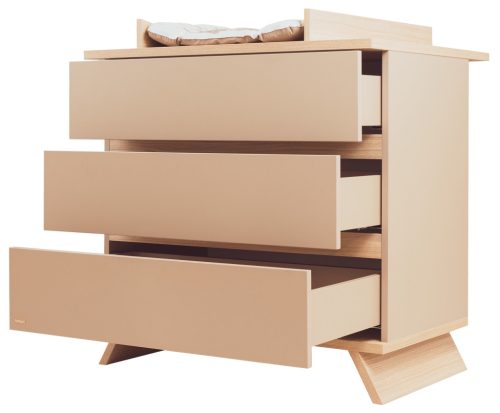 Faktum Sienna Cappuccino komód + pelenkázó toldalék