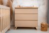Faktum Sienna Cappuccino komód + pelenkázó toldalék