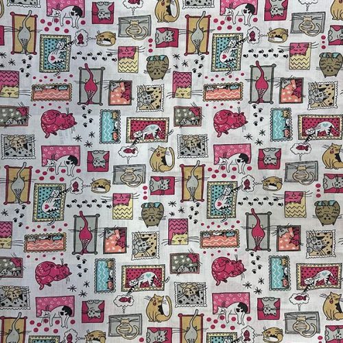 Gyerek kispárna huzat 40x50 cm - Cicák