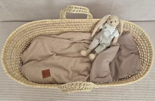 NiKiDs Infanilo Prémium 2 részes babaágynemű garnitúra - beige