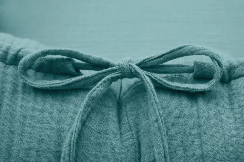 Scamp babafészek - muszlin - Emerald