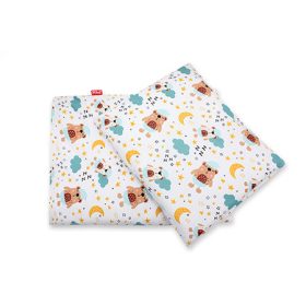 Pamut 2 részes baba ágyneműhuzat -  álmos maci