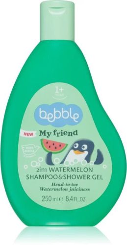 Bebble 2in1 sampon és tusfürdő 250 ml dinnyés