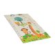 Moni Toys Xpe összecsukható matrac 120x180cm zsiráf/majom JUNGLE