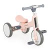 BYOX LEARN-to-Ride mini futóbicikli 3 kerekű tricikli, összecsukható PINK